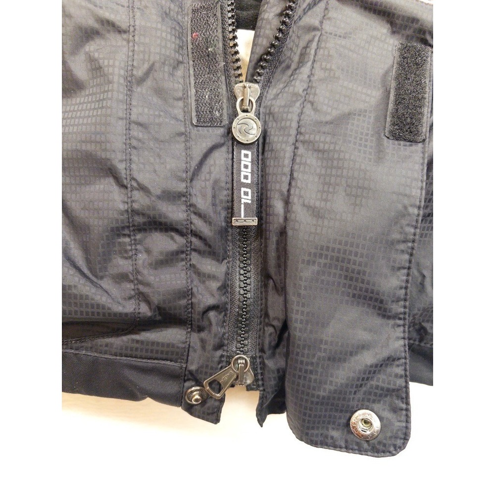 Rossignol Racing Ski Jacket Mens L‎ Black Tan Reflective Insulated Winter Coat - Picture 7 of 16